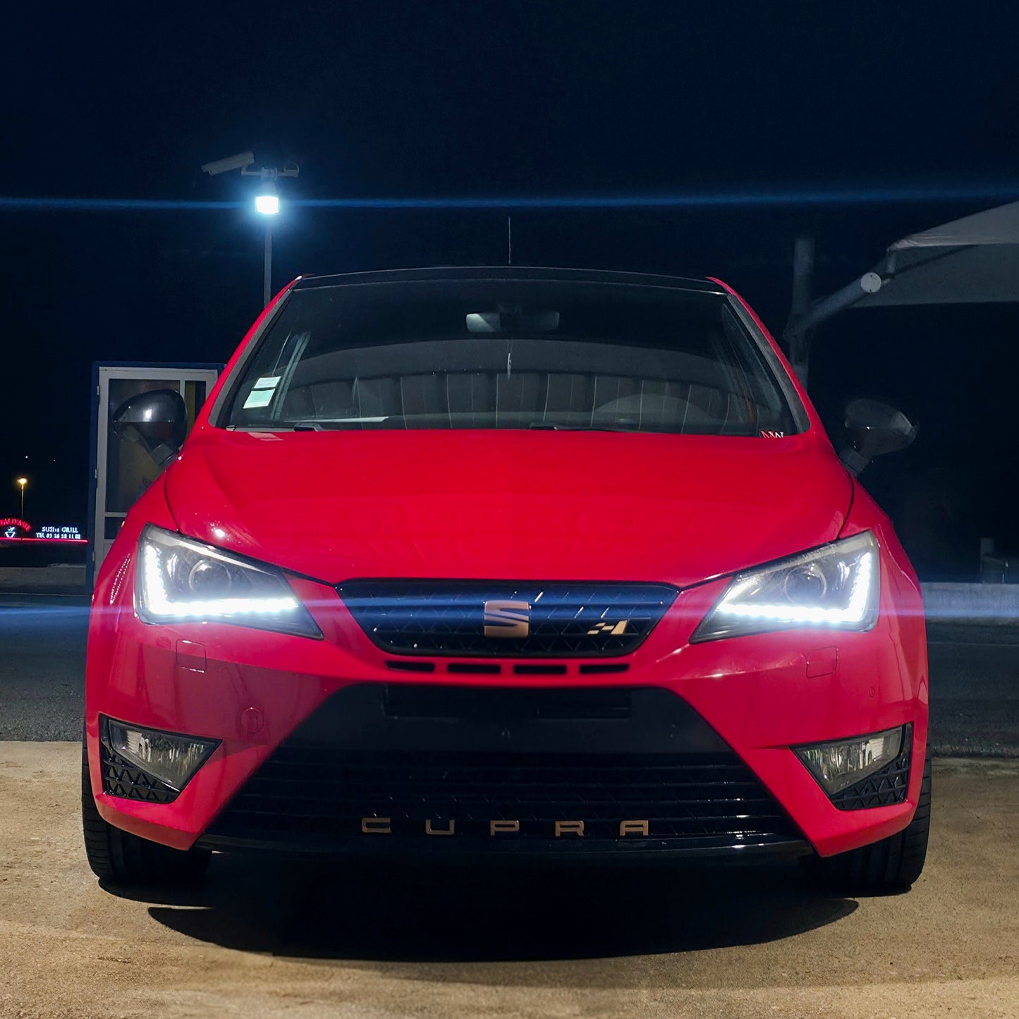 Lettrage CUPRA calandre Ibiza 6P