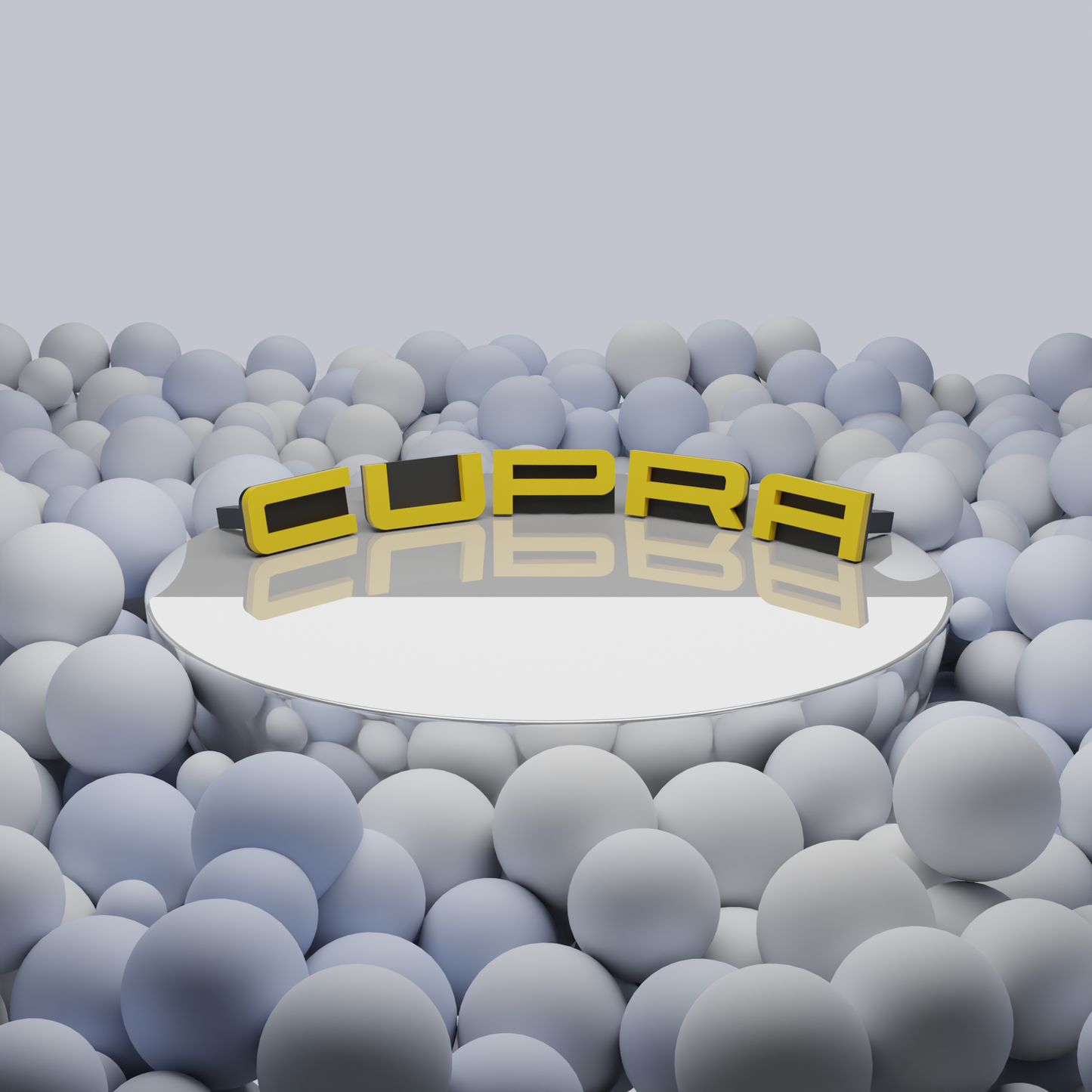 Lettrage CUPRA calandre Léon 5F