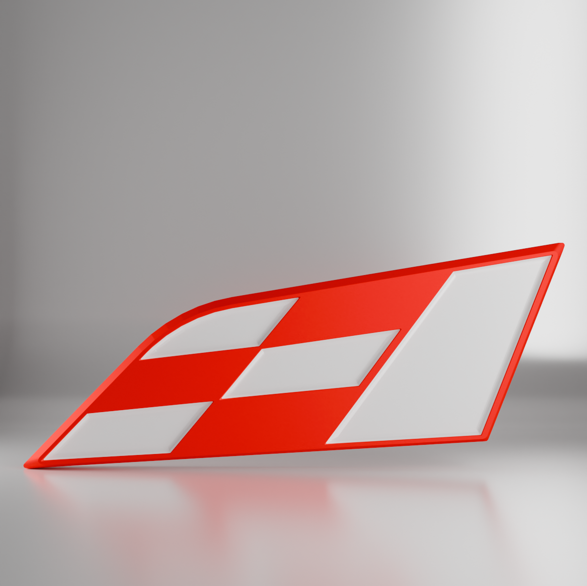 Badge drapeau Cupra