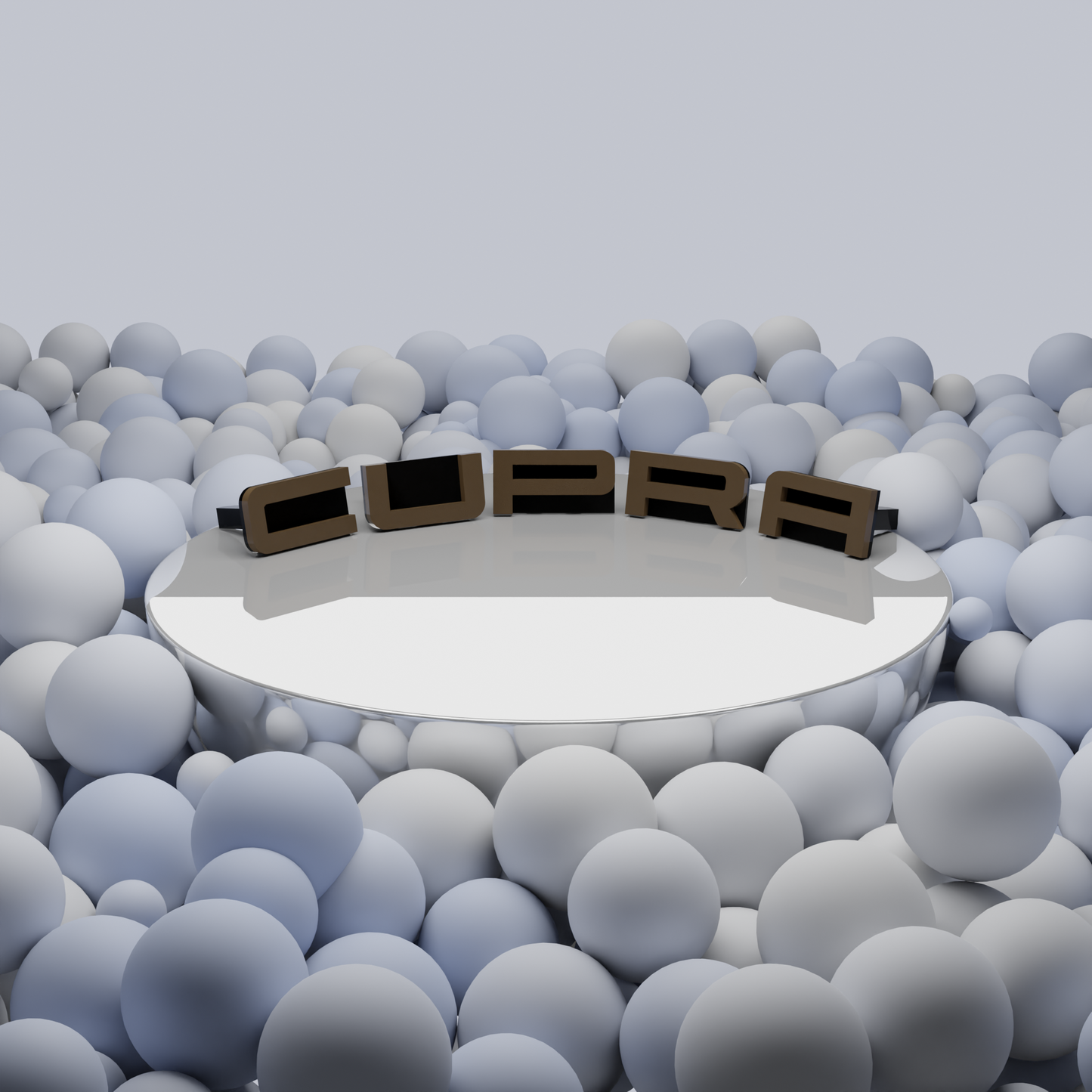 Lettrage CUPRA calandre Léon 5F