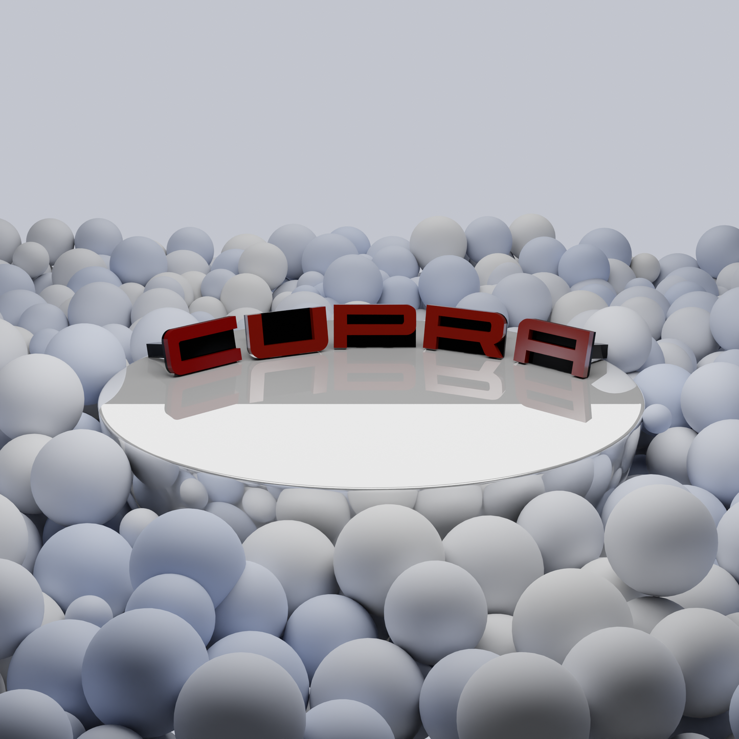 Lettrage CUPRA calandre Léon 5F